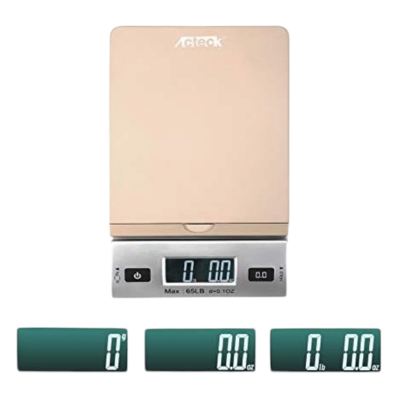 Portable Digital Mailing Shipping Postal Scale W/AC Adapter and Batteries - Picture 2 of 7